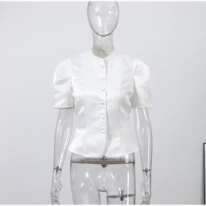 Casual Lace Up Asymmetrical Blazer Women Solid V-neck Single Breasted Full Sleeve Jacket Female Fashion Spring Lady Coat 2026